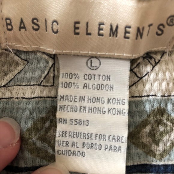 Basic Elements Men's Polo - Size Large - Picture 3 of 4